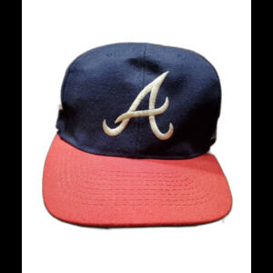 Vintage 90s Atlanta Braves World Series Champions 1914 1957 Annco Snapback